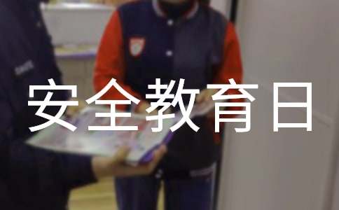 2016学校安全教育日活动总结